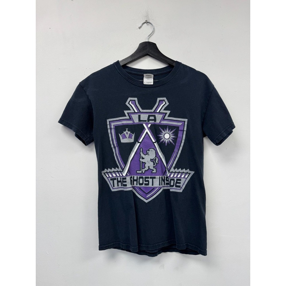 The Ghost Inside Band Shirt Mens Small Black Gildan LA Hockey Graphic Tee Music